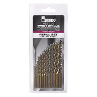 Bordo 13pce 1/16-1/4" HSS-Co5 Cobalt Drill Refill Set 2010-F1S