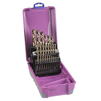 Bordo 1-13mm 25 Piece HSS Cobalt Drill Set ABS Case 2011-M6