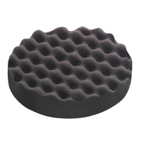Festool 150mm Extra Fine Polishing Sponge Black Honeycombed - 5 Pack 202019
