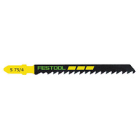 Festool Standard Jigsaw Blade S 75mm x 4mm - 5 Pack 204305