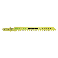 Festool S 75mm x 4mm FSG Straight Cut Jigsaw Blade - 20 Pack 204317
