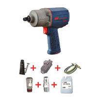 Ingersoll Rand 1/2" Impact Wrench with Nitto Style Whip Hose Kit 2235QTIMAX-H
