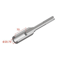 Action 3/4" 250mm SDS Max Driver Rod 23924250