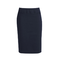 Biz Corporates Comfort Wool Stretch Womens Relaxed Fit Skirt