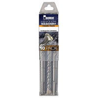 Bordo 8 x 160mm SDS Multi-fit Masonry Drill - 10pk 2540-8.00X160TP