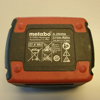 Metabo 14.4V 2.6ah LI Battery 25456