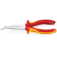 Knipex 200mm 1000V Tethered Long Nose Pliers 2626200TBK