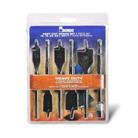 Bordo 19-32mm 6pce Spade Bit Set with Extension 2670-S2