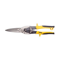 Sterling Yellow Long Cut Aviation Snips 29-756