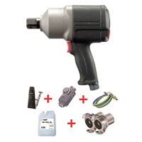 Ingersoll Rand 3/4" Impact Wrench with Claw Coupling Whip Hose 2925P1Ti-HC