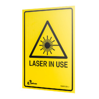 Spot-on Laser Safety Sign 30018