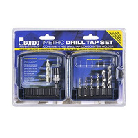 Bordo 3, 4, 5, 6, 8 & 10mm Drill & Tap Combo Set 3010-S1