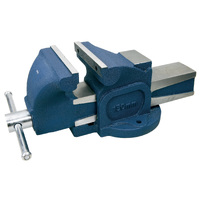 Toledo 150mm Bench Vice Fixed Base Straight Cast Iron 301863