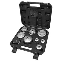 Toledo 9 Piece Oil Filter Cup Wrench Set 305072