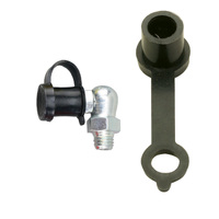 Toledo Black Grease Nipple Protective Caps 50 Pack 305393