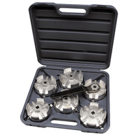 Toledo 6 Piece Truck Oil Filter Cup Wrench Set 305990