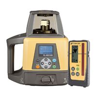 Topcon RL-200 2S Dual Grade Rotating Laser (Rechargeable Premium - LS-100D Receiver & Remote Control) 314920712