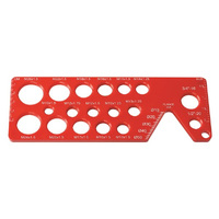 Toledo Metric Bolt Pitch Gauge 321108