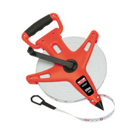 Toledo 50m Fibreglass Metric & Imperial Measuring Tape 322220