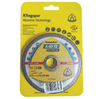 Klingspor 100x1x16mm Cut Off Discs 10 Pack A60TZ 326295
