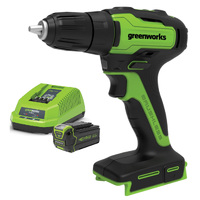 Greenworks 24V Brushless Drill 4.0ah Set 3704007AU-Kit-4