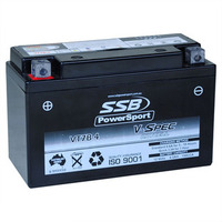 SSB PowerSport V-SPEC 12V 6.5AH 150CCA High Performance AGM Motorcycle Battery