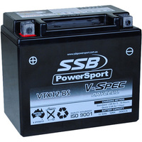 SSB PowerSport V-SPEC 12V 10AH 265CCA High Performance AGM Motorcycle Battery