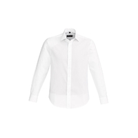 Biz Corporates Hudson Mens Long Sleeve Shirt White Size XS
