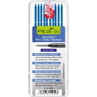 Pica DRY Pencil Refill - Set of 10 Leads (Blue) 4041