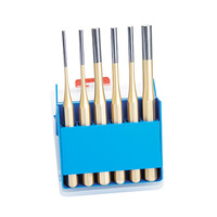 Rennsteig 6 Piece Parallel Pin Punch Set with Case 425150