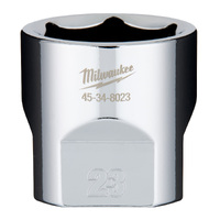 Milwaukee 23mm 3/8" Drive Socket Metric Standard 45348023
