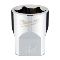 Milwaukee 17mm Metric Standard 3/8" Drive Socket 45349087