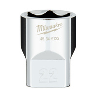 Milwaukee 22mm 1/2" Drive Socket 45349123