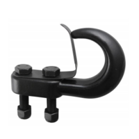 Black Tow Hook Set