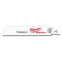 Milwaukee 150mm 10tpi Metal Torch Demo Recip Blade 25 Pack Sawzall Blade 48008712