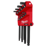 Milwaukee 9 Piece Metric L-Style with Ball End Hex Key Set 48222186