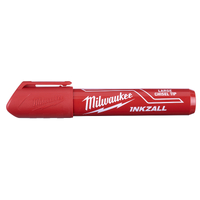 Milwaukee Inkzall L Chisel Tip Marker Red 48223256