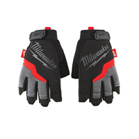 Milwaukee Medium Fingerless Work Gloves 48228741