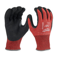 Milwaukee Cut 4(D) Nitrile Dipped Gloves