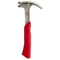 Milwaukee 12oz Smooth Face Hybrid Claw Finish Hammer 48229019A