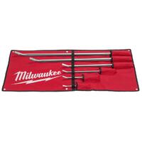 Milwaukee 6 Piece Pry Bar Set in Roll 48229116