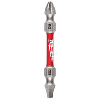 Milwaukee SHOCKWAVE 60mm PH2/SQ2 Double Ended Bit 48324311