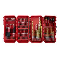 Milwaukee SHOCKWAVE 86 Piece Comprehensive Drill and Drive Set 48325105