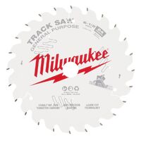 Milwaukee 165mm 6-1/2" 24T Wood Track Saw Blade General Purpose 48400624