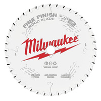Milwaukee 6-1/2" 165mm 40T Fine Finish Blade 48408622