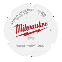 Milwaukee 10" 254mm PCD / Fibre Cement Blade 48409010