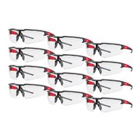 Milwaukee Clear Safety Glasses (12 Pack) 48732901A