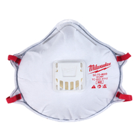 Milwaukee N95 Valved Respirator with Gasket (1 Pack) 48734001