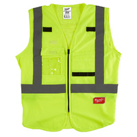 Milwaukee High Visibility Yellow Safety Vest