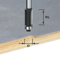 Festool Edge Trimming Cutter HW Shank 8mm HW S8 D12 7 NL25